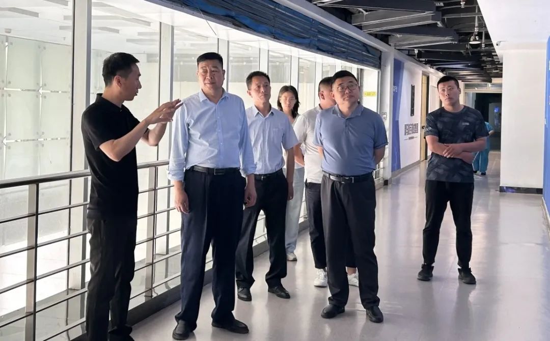 魯西南化工聯(lián)盟一行蒞臨黑馬數(shù)字技術集團調